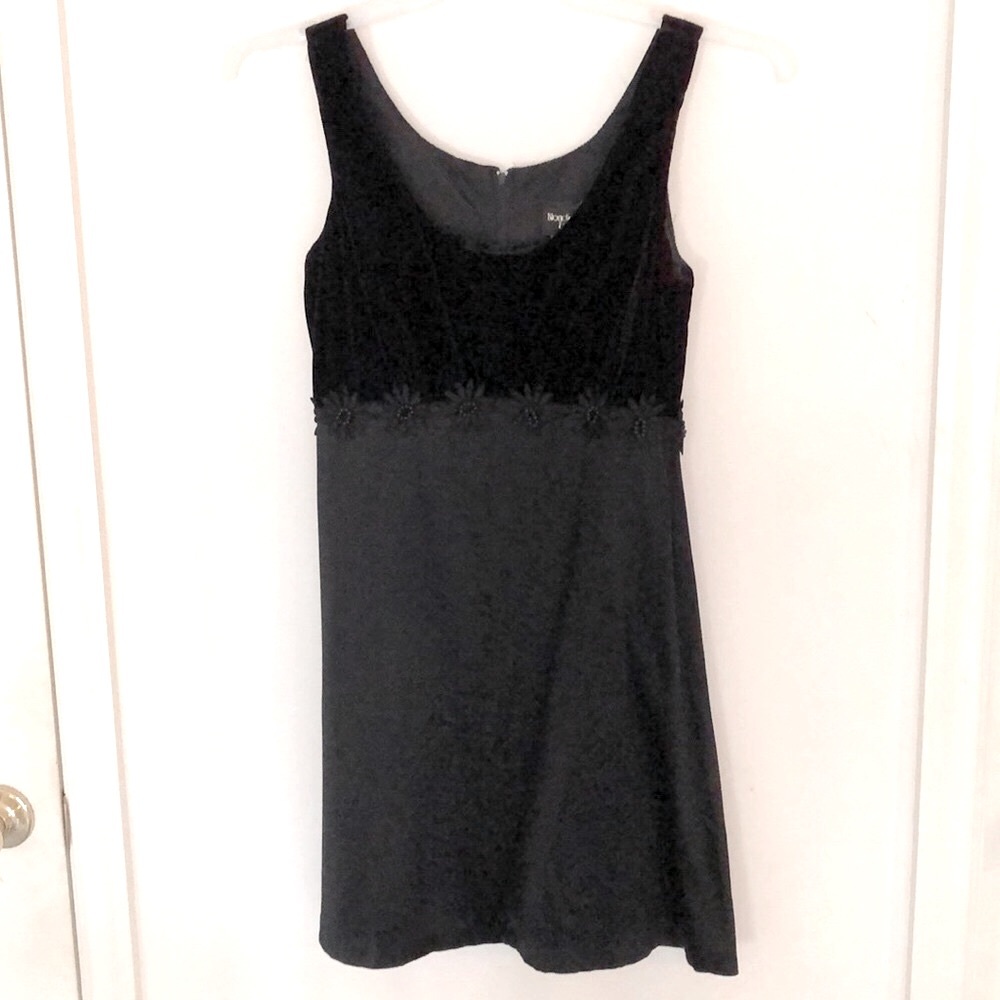 Vintage Black Blondie and Me Evening Dress
